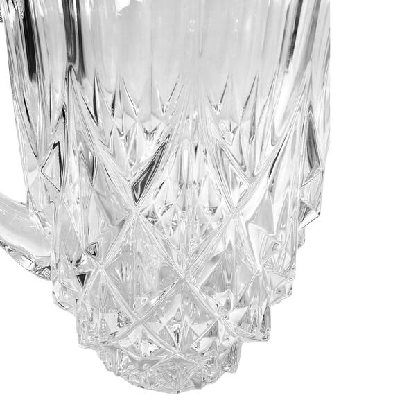 Val St Lambert Imperial 40 oz Signed Lead Crystal Pitcher Belgium-Stunning! - Picture 8 of 10